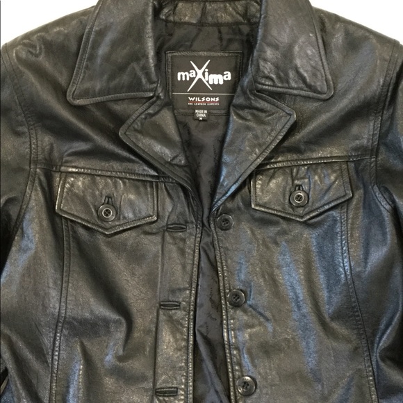 Vintage Wilsons Maxima Leather Jacket - Picture 6 of 11